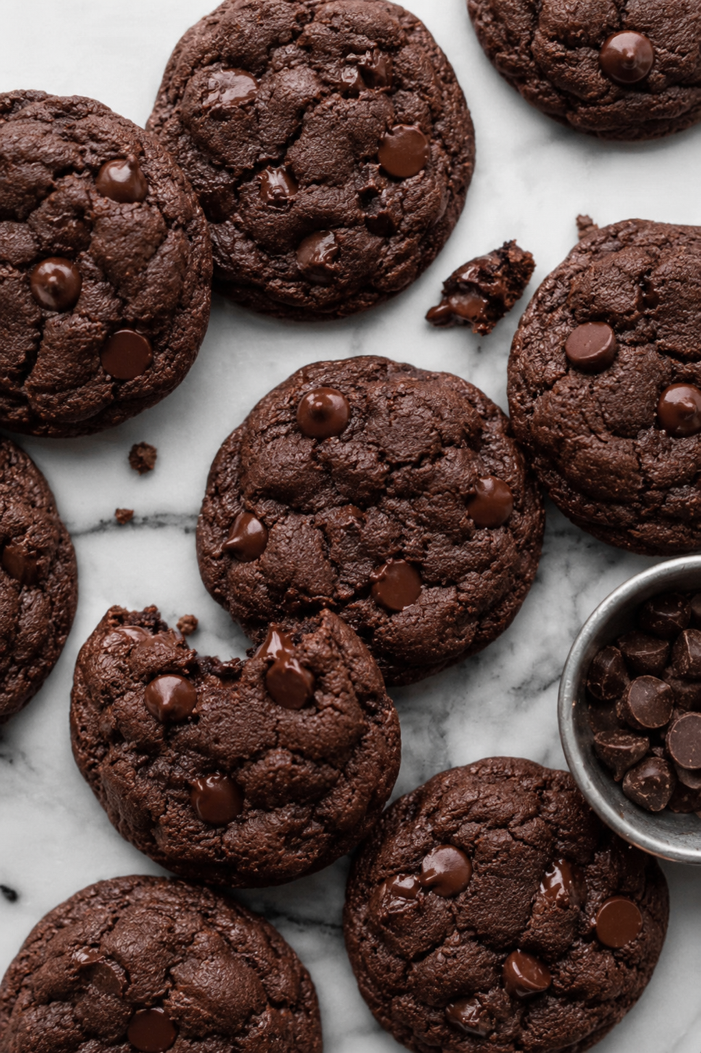 Double Chocolate Chip Cookie